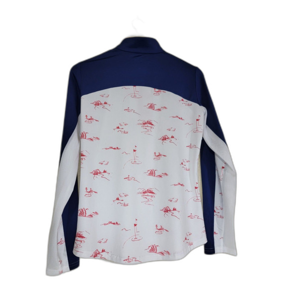 SanSoleil UPF 50 Women's Long Sleeve 1/4 Zip Shirt - Small - Picture 2 of 6